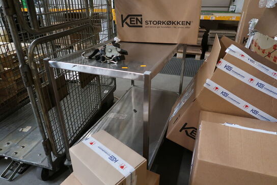 Opbevaringsvogn uden indhold