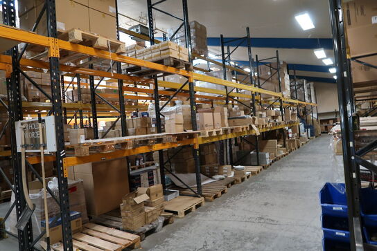 12 fag pallereoler uden indhold