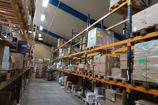 12 fag pallereoler uden indhold