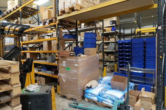 6 fag pallereoler uden indhold