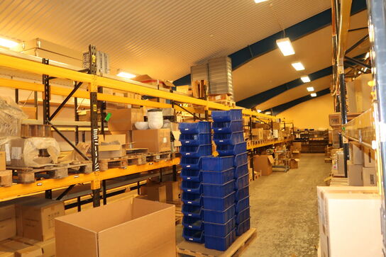 7 fag pallereoler uden indhold