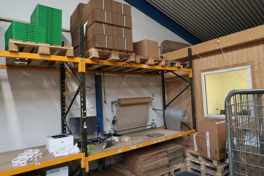 2 fag pallereoler uden indhold