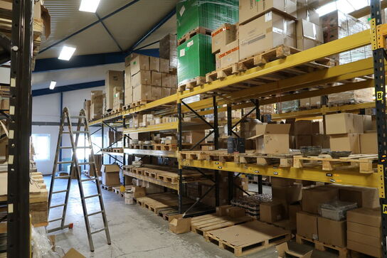 12 fag pallereoler uden indhold