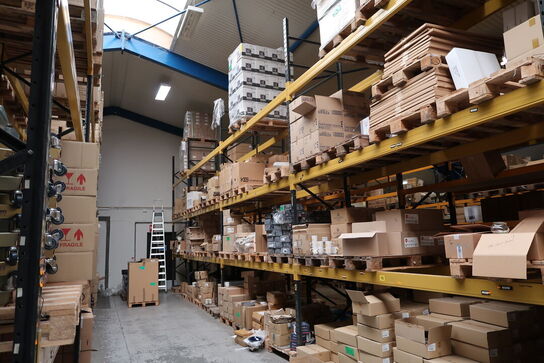 12 fag pallereoler uden indhold