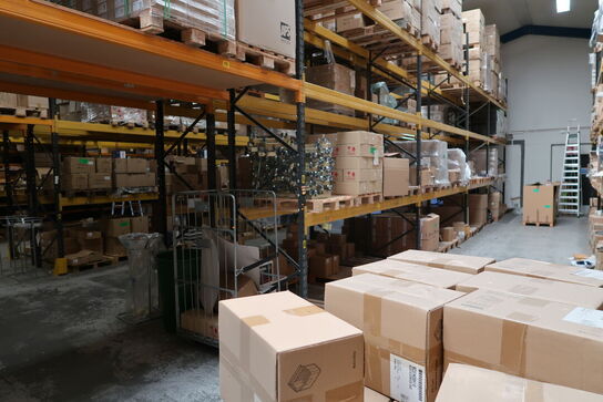 12 fag pallereoler uden indhold