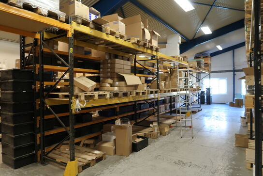 11 fag pallereoler uden indhold