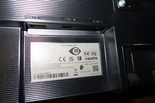 2 stk. computerskærme SAMSUNG F24T370FWR m.m.