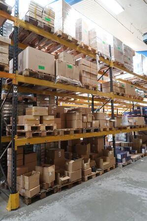 11 fag pallereoler uden indhold