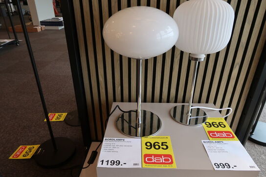 LIGA MADS KROM BORDLAMPE