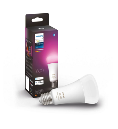 3 stk. Philips Hue Color A67 E27 1600 Lumen 