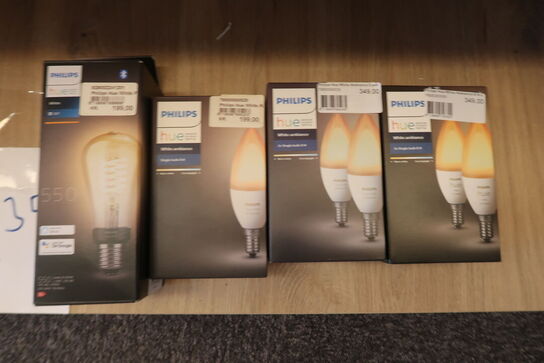 4 pk. Philips Hue pærer 