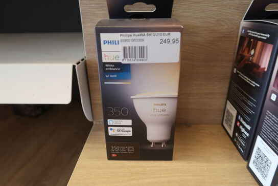 2 pk. Philips Hue White Ambiance GU10 Spot - 1-Pak