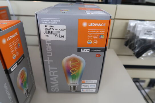3 stk. SMART+ edi 4,8W/RGB+827-865 (40W) E27 WiFi