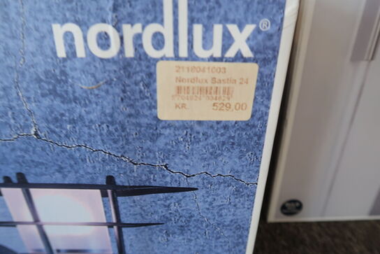 Nordlux Bastia udendørs væglampe, sort