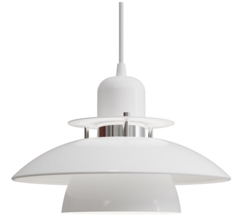Belid Primus IV Pendel Ø28 Glossy White/Chrome 