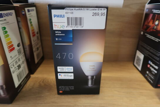 2 pk. Philips Hue White&Amb. 5,1W Luster Krone E14