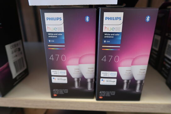 4 stk. Philips HueWCA 4.3W Luster E14 2 Pack
