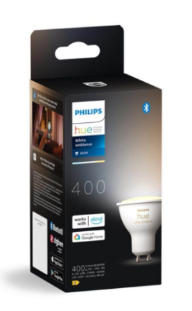 2 pk. Philips Hue White Ambiance GU10 Spot - 1-Pak