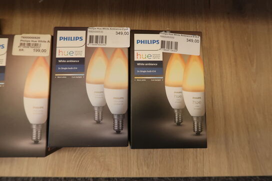 4 pk. Philips Hue pærer 