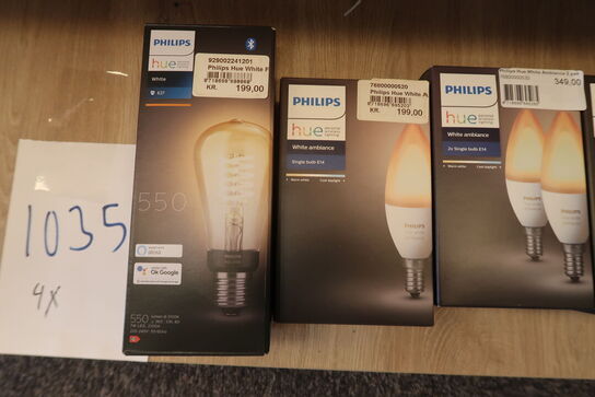 4 pk. Philips Hue pærer 
