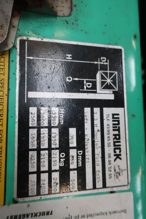 Gaffeltruck MITSUBISHI F6 25