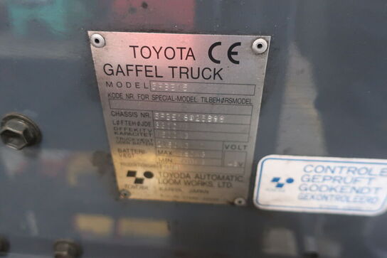 Gaffeltruck TOYOTA 5FBE15