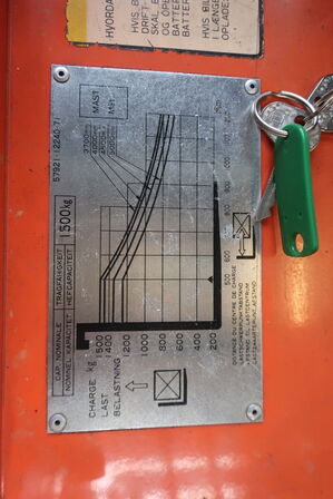 Gaffeltruck TOYOTA 5FBE15