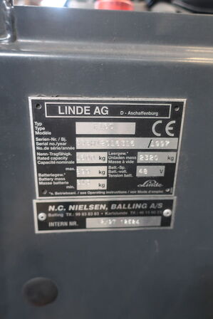 Gaffeltruck LINDE E 16 C