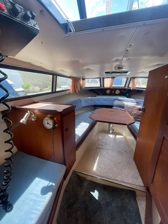 24' Motorbåd Carrat 7400 med en stærk Yanmar motor (MOMSFRI)