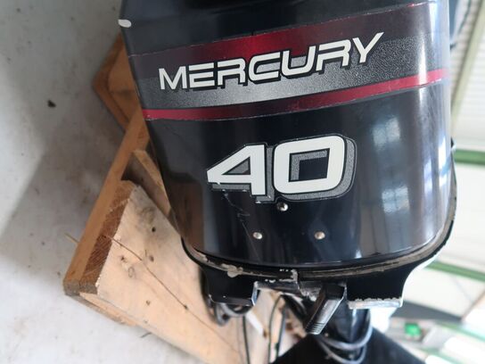 Påhængsmotor 4-takts 40 hk MERCURY (se beskrivelse)