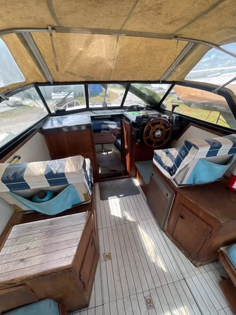24' Motorbåd Carrat 7400 med en stærk Yanmar motor (MOMSFRI)