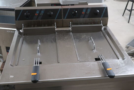 Dobbelt frituresteger MBM BRESCELLO BASIC EF25+25S