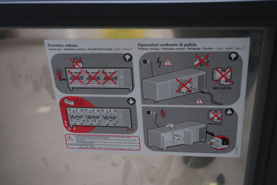 Kølebord TECHNODOM - 3 skabe