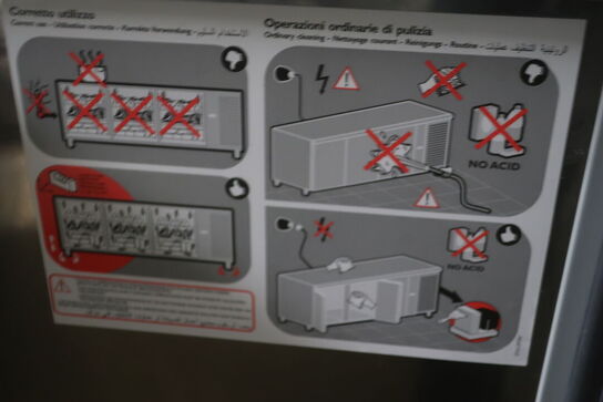 Kølebord TECHNODOM - 3 skabe