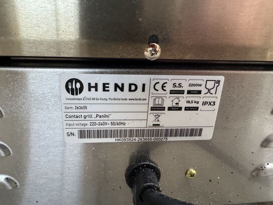 Kontakt-grill / Panini-grill HENDI