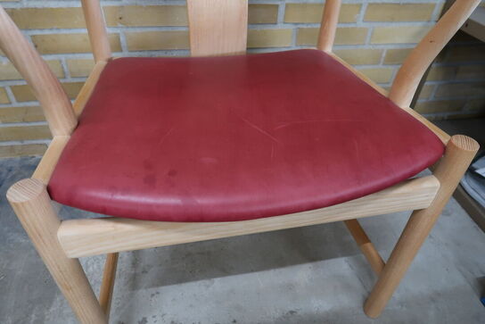 Armstol FRITZ HANSEN PP56 "Kinastol" Bøg (Udstillingsmodel)