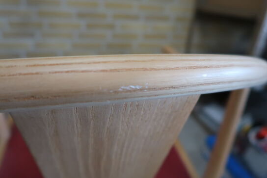 Armstol FRITZ HANSEN PP56 "Kinastol" Bøg (Udstillingsmodel)