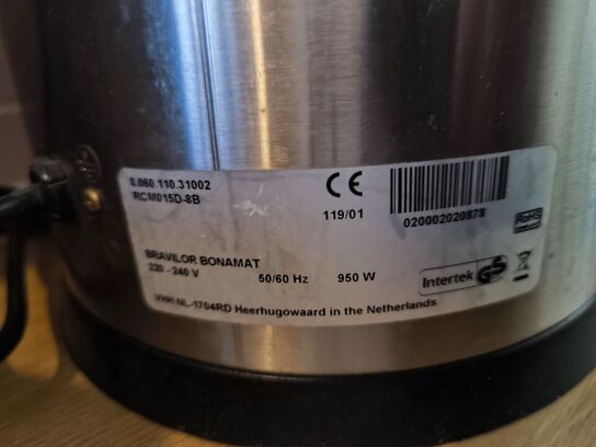 Kaffemaskine BRAVILOR BONAMAT