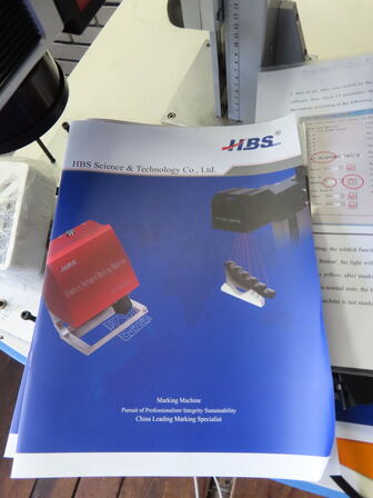 Lasergraveringsmaskine, HBS-GQ-30A m. mobiludsugning PIGGY