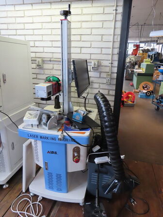 Lasergraveringsmaskine, HBS-GQ-30A m. mobiludsugning PIGGY