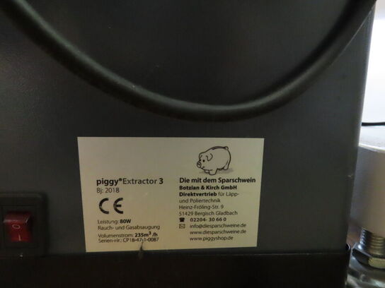 Lasergraveringsmaskine, HBS-GQ-30A m. mobiludsugning PIGGY