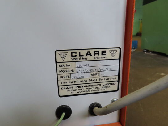 Teststation, CLARE A433/203B/AM/P/L/110