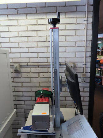 Lasergraveringsmaskine, HBS-GQ-30A m. mobiludsugning PIGGY