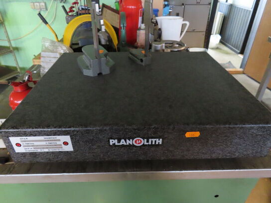 Måleplan i granit, PLANOLITH m. 2 stk. målestander