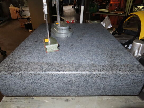 Måleplan i granit, PLANOLITH m. 2 stk. målestander