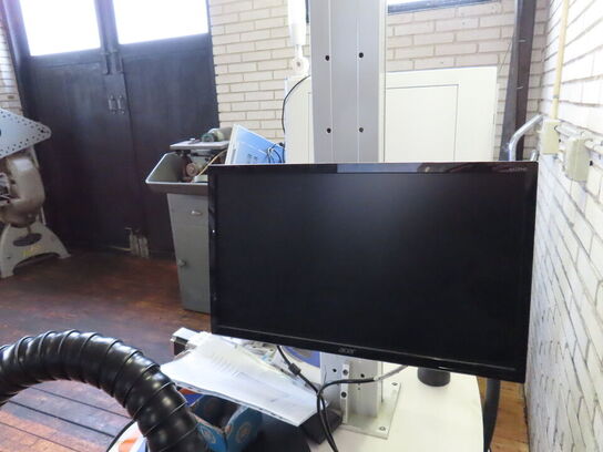 Lasergraveringsmaskine, HBS-GQ-30A m. mobiludsugning PIGGY