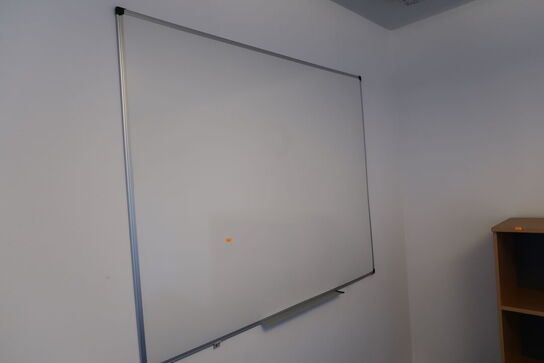 El. hæve/sænke skrivebord, skuffemodul, reol, whiteboard