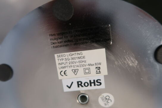 Bordlampe SEED LIGHTING SQ-3601MDE