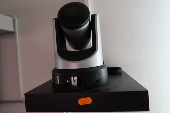 Konferencekamera POLYCOM EagleEye MPTZ-B, switch EXTRON SW2 HD 4K m.m. (se billeder)