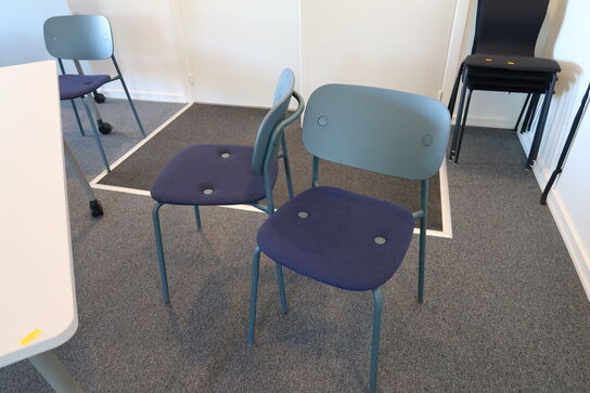 Mødebord FOUR DESIGN Fourfold med 2 stk. stole MATERIA Oscar